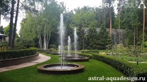 Реконструкция фонтанного комплекса в Подмосковье