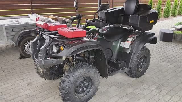 Квадрицкл - квадроцикл Baltmotors Striker 500 EFI . Простой и честный обзор моего первого квадрика.