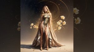 Показ модных платьев 6