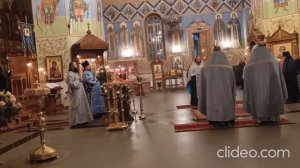 ВСЕНОЩНОЕ БДЕНИЕ В КАНУН ПРАЗДНИКА РОЖДЕСТВА БОГОРОДИЦЫ: ДУХОВЕНСТВО И ХОР ИВЕРСКОЙ ОБИТЕЛИ