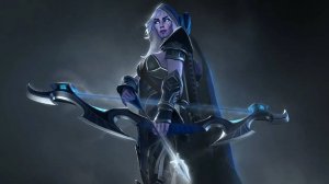 DOTA 2 (Drow Ranger gameplay)
