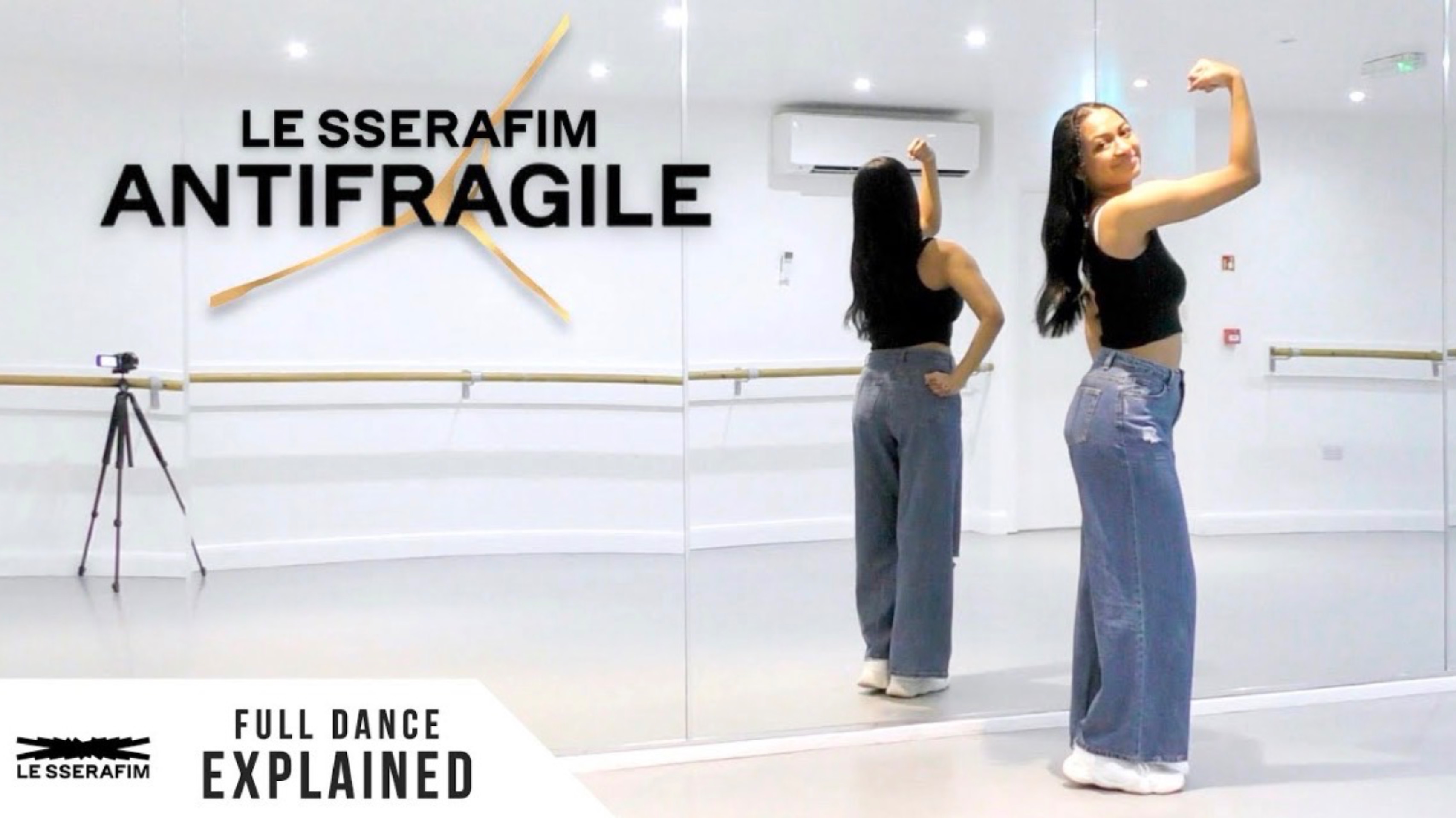 FULL TUTORIAL LE SSERAFIM - ANTIFRAGILE - Dance Tutorial - FULL EXPLANATION