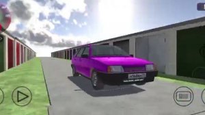 Малиновая Лада в Ваз Краш Тест