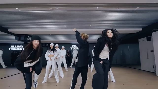 ALLDAY PROJECT dance practice mirrored смотреть онлайн