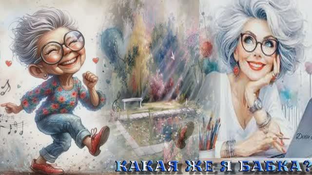 автор слов и музыки -Влада Вершинина -Какая же Я Бабка Шуточная песня смотреть онлайн