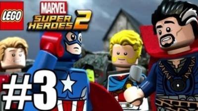 LEGO  Marvel Super Heroes 2  Прохождение - Часть 3 - Замок на замок ( без комментариев )
