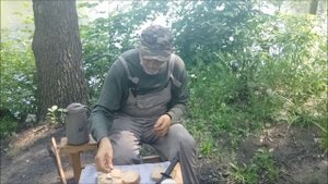 Чай на реке после пустой рыбалки.