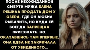 ИСТОРИИ ИЗ ЖИЗНИ/Оказавшись в доме у озера Елена едва не закричала от увиденного/Рассказ жизненный