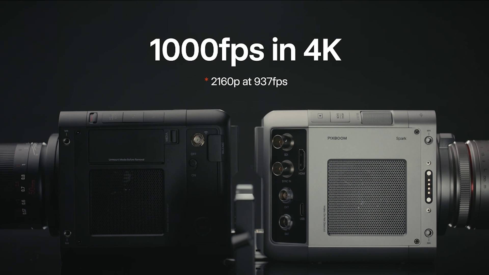 SPARK - высокоскоростная камера с BSI | 4K при 1000FPS смотреть онлайн