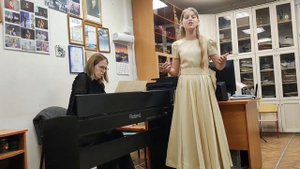 Алиева Дарья - стихи А.Пушкин, А.Алябьев "Зимняя дорога"