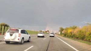 Сегодня в Тимашевске была особенно красивая радуга, местами даже двойная.