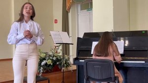 Музыка П. Чайковского, слова К. Аксакова "Детская песенка"