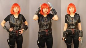 Наручи Черный Повар. Фотореквизит.