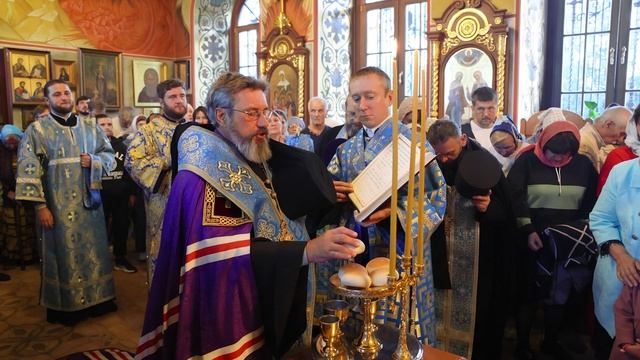 Престольный праздник. Всенощное бдение 2025