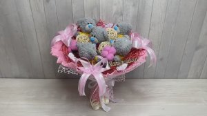 Букет из мишек Тедди