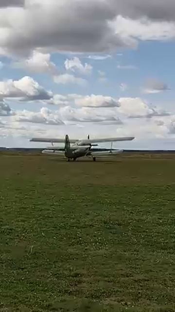 Взлет Ан-2Т с аэродрома ДОСААФ Логиново. Приехали на квадрах посмотреть #шортс #споттинг #Ан2 #Ан-2