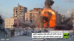 غزة.. بين مأساة النزوح والموت تحت القصف