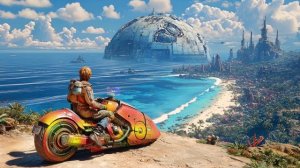 Arcadia: Beautiful Sci Fi Ambient Music 🎧🌊 for a Hopepunk Mythical Destination