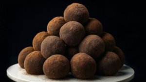 Как сделать Идеальные шоколадные ТРЮФЕЛИ...🍫🍬😋    Рецепт в описании ✍️