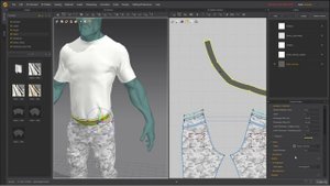 28. Military Shirt and Belt