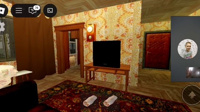 Играем с моим Денисом в roblox 51