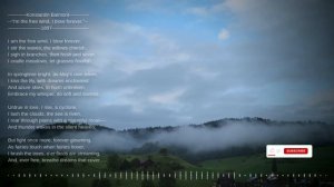 Konstantin Balmont “I'm the free wind, I blow forever.” 1897