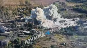 Летчики ВС РФ уничтожили ПВД 57 ОМПБр ВСУ с применением четырех ФАБ-500 с УМПК в н.п. Волчанск.