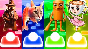 БОБРИТО БАНДИТО 🆚 ТРИПИ ТРОПИ 🆚 ТУН ТУН ТУН САХУР 🆚 БАЛЕРИНА КАПУЧИНО | Tiles Hop №224