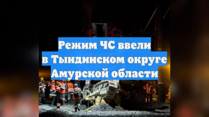 Режим ЧС ввели в Тындинском округе Амурской области