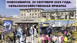 Сельскохозяйственная ярмарка в Новосибирске. 20 сентября 2025 года