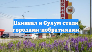 Цхинвал и Сухум стали городами-побратимами