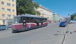 Нижегородский трамвай. Поездка на Б/У трамвае ЛМ-2008