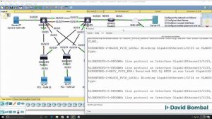 38\006 Packet Tracer Campus Network_ Answers Part 5_ Access ports and trunk ports