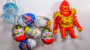 АСМР РАСПАКОВКА Киндер Сюрприз яйца АСМР Новинка Хелло Китти ЛОЛ Чупа Чупс 😍👀