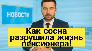 Пенсионер получил судимость за спиленную сосну:реальная история дачника