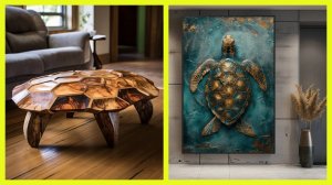 Черепаха в дизайне интерьера: символ мудрости, долголетия и стиля 🐢🏡