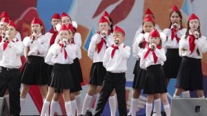 Пионерские песни. Детский хор.