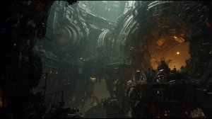 Last Refuge in Dyson Core ⚙️ 2-Hour Epic Sci-Fi Ambience ｜ Giant Machinery & Faint Star ｜ Hope