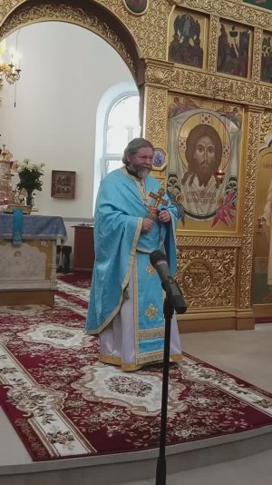 21.09.2025. Проповедь прот. Игоря Гагарина в праздник Рождества Богородицы
