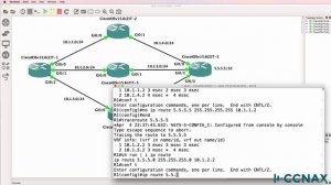 45\001 CCNA VLOG #076_ Static and default IP routes for the CCNA Exam (Part 1)