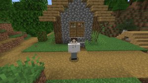 Майнкрафт ванильное выживание с геймпада 1 серия