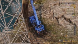 RoadCraft Прохождение 147 (Загрязнение) Укрепление берега у Уорнмэй (не без проблем)