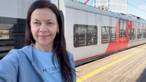 Вегетарианский завтрак в поезде "Ласточка" из Нижнего Новгорода в Москву.