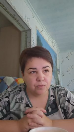 Мой завтрак, косим на огороде траву