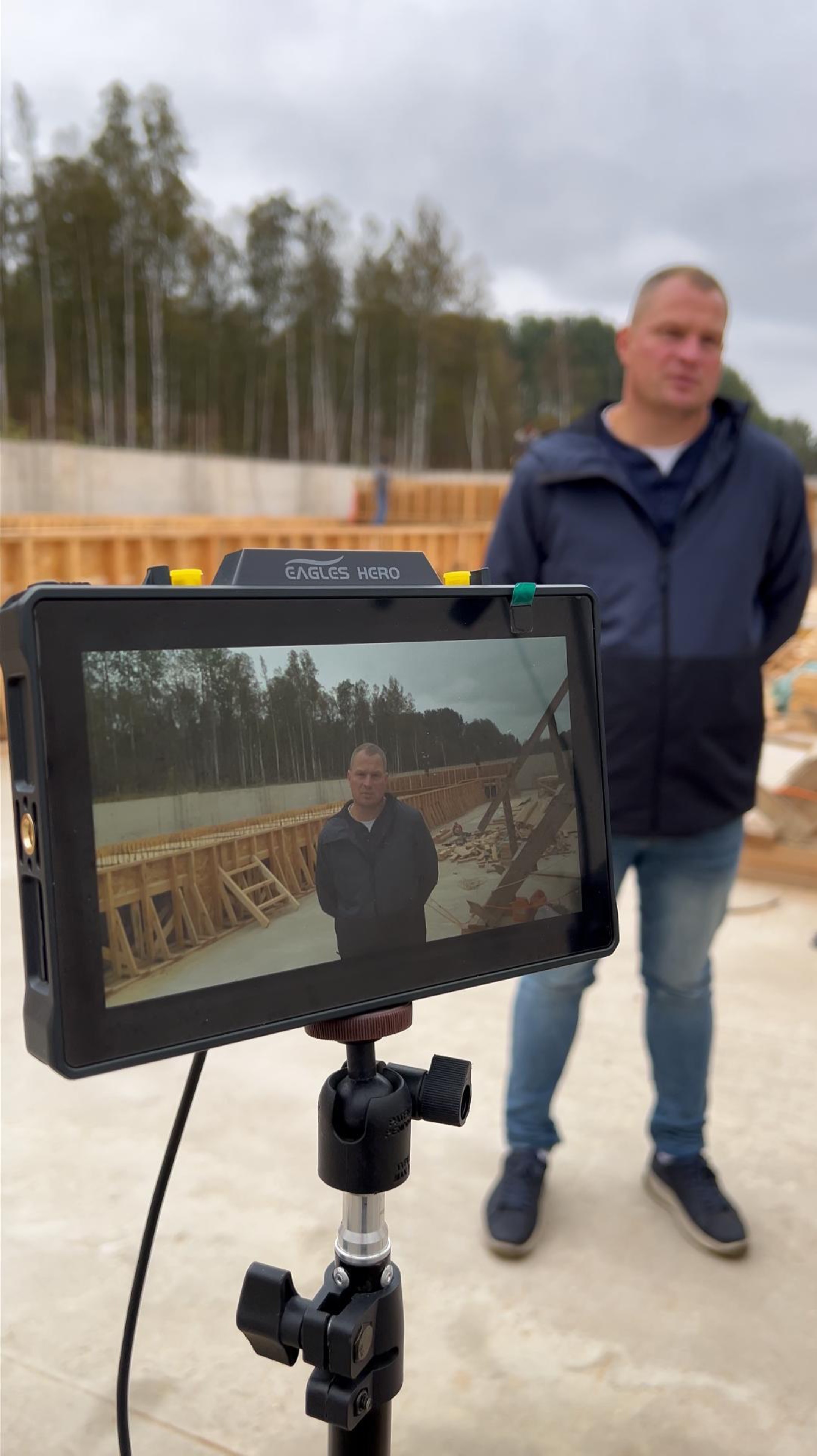 Видеосъемка контента  для строительных компаний