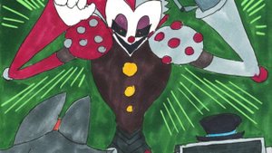 Тизер к комиксу "Отель Око". Автор Валера Тощев.