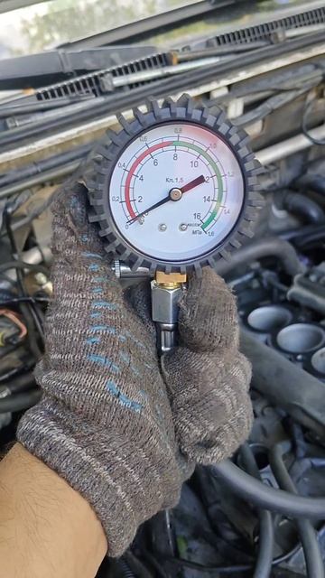pajero 3.8 v6 - замер компрессии