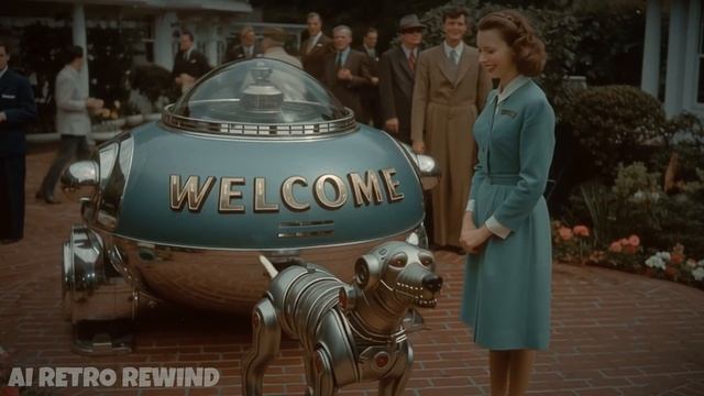 The Future Through 1950s Eyes ｜ Relaxing Retro-Futuristic Journey-(1080p24)