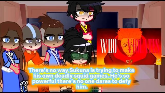 Avatar the legends of aang react to sukuna смотреть онлайн