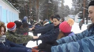 Клуб "Ратник" в лагере "Гренада" (фрагмент 4)